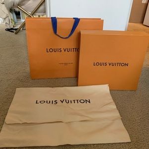 LV neverfull bag / box / dust bag